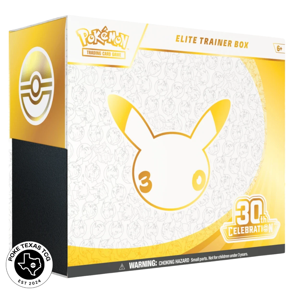 Pokemon 30th Celebration Elite Trainer Box [English] – Poke Texas TCG