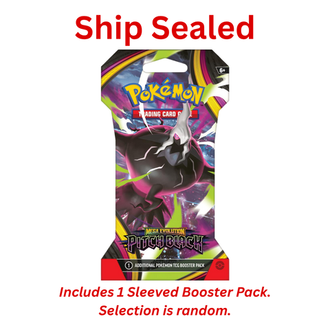 1x Pokemon Pitch Black Sleeved Booster Pack [English]