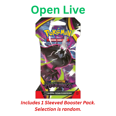 1x Pokemon Pitch Black Sleeved Booster Pack [English]