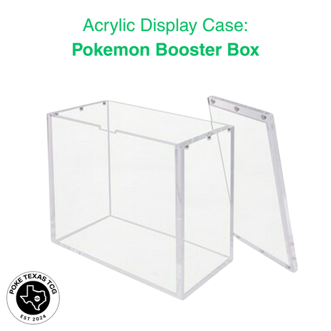 Acrylic Display Case: Pokemon Booster Box [English]