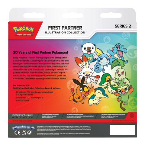 Pokemon First Partner Illustration Collection—Series 2 [English]