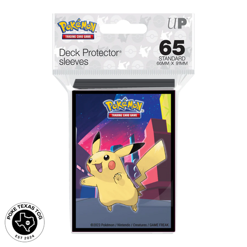 Ultra Pro Pokemon Pikachu Deck Protector Sleeves - 65 Count